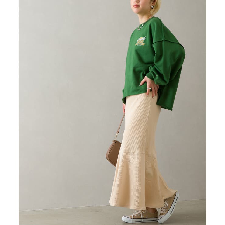 テレコマーメイドロングスカート | SpRay | 詳細画像14 