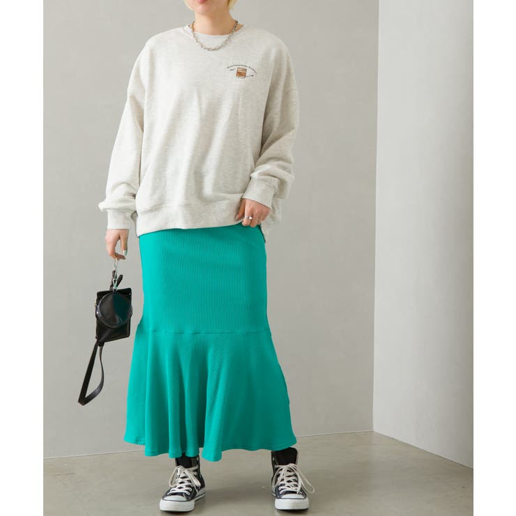 テレコマーメイドロングスカート | SpRay | 詳細画像17 