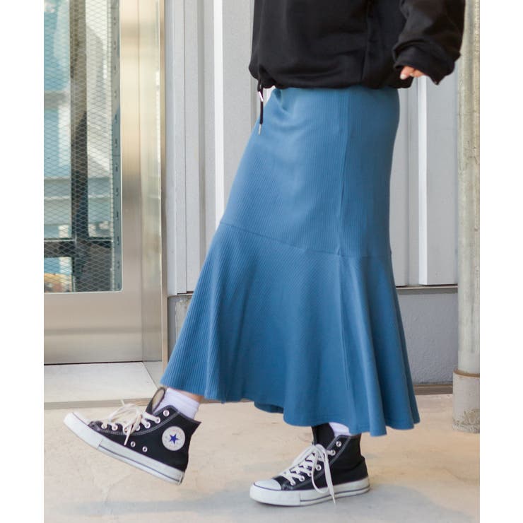 テレコマーメイドロングスカート | SpRay | 詳細画像18 