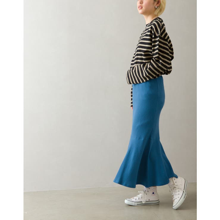 テレコマーメイドロングスカート | SpRay | 詳細画像22 