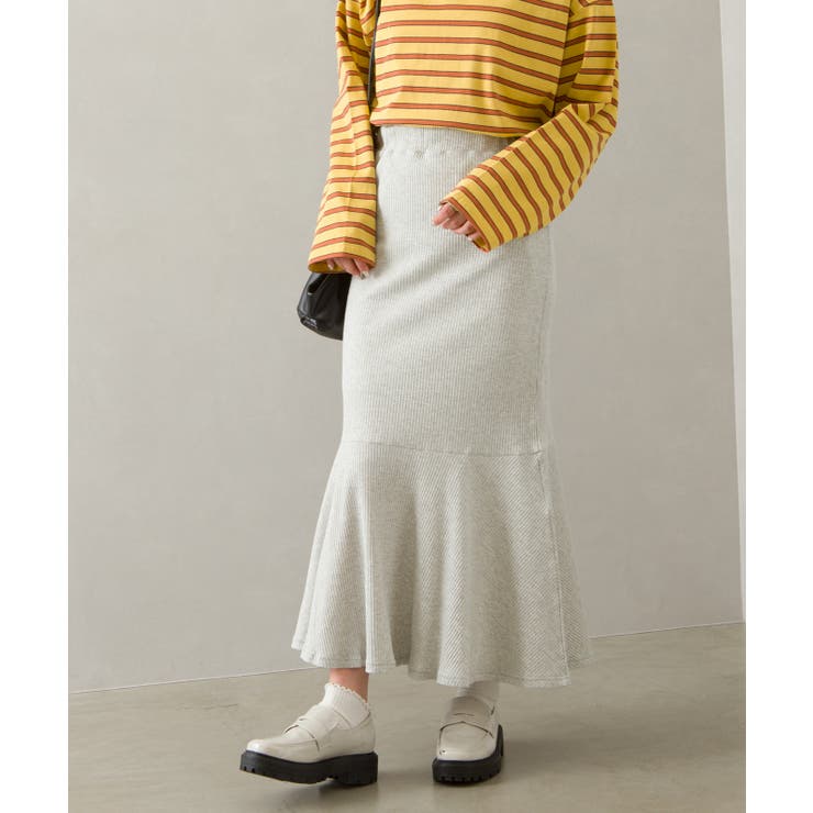 テレコマーメイドロングスカート | SpRay | 詳細画像6 