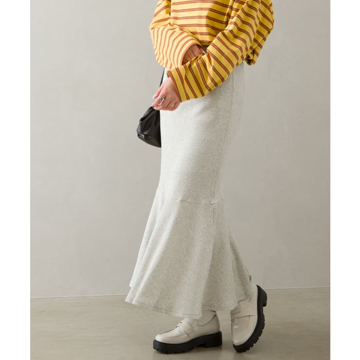 オートミール | テレコマーメイドロングスカート | SpRay