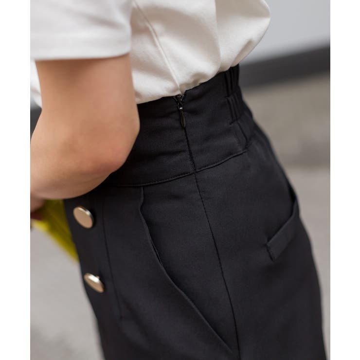 ♡❣️ プリーツショートパンツ ハンドマリートップス おまとめ 配色トップス×ショートパンツセットアップ[fu183] | レディース