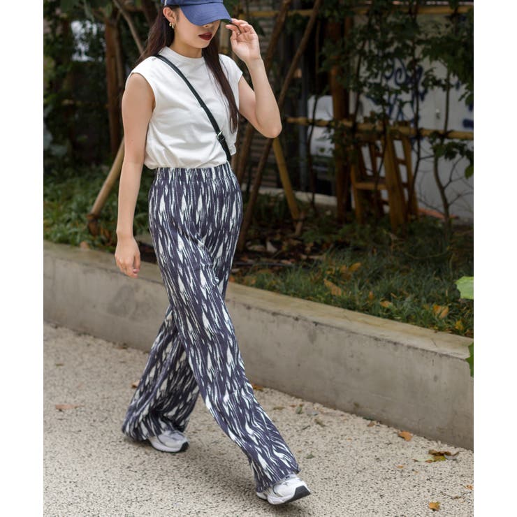 幾何学プリーツパンツ[品番：SPRW0009309]｜SpRay（スプレイ）の