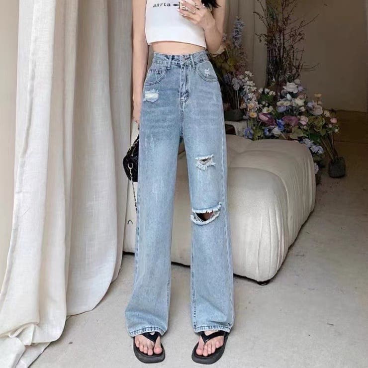 ブロークンデニムストレート | SpRay | 詳細画像2 