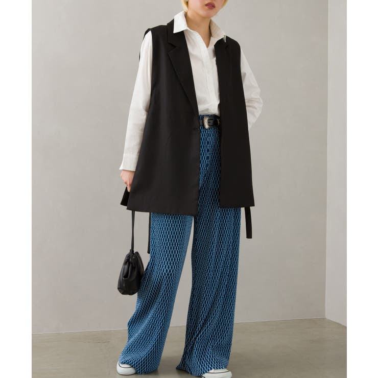 archivio ✴︎ フードベスト　36サイズ　美品 美品】ZARA ベスト オーバーサイズ フード付き ウエスト絞り
