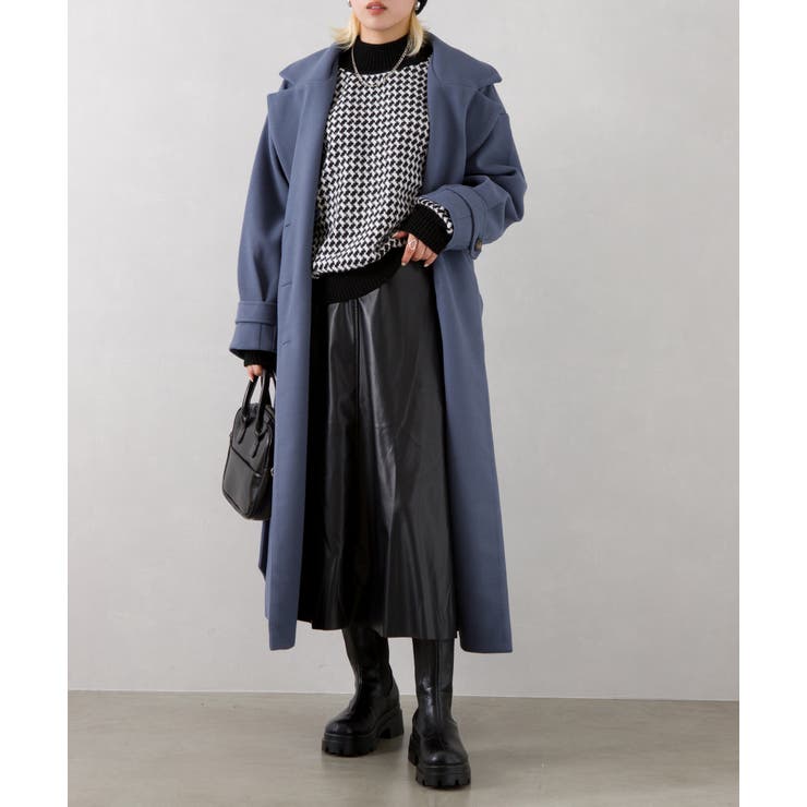 エコレザーロングスカート | SpRay | 詳細画像13 