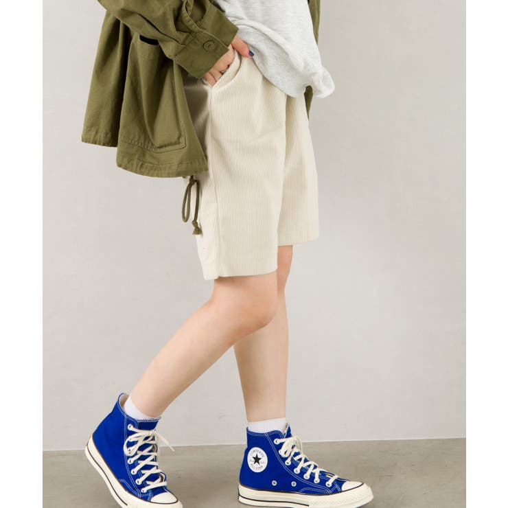 コーデュロイハーフパンツ[品番：SPRW0009440]｜SpRay（スプレイ