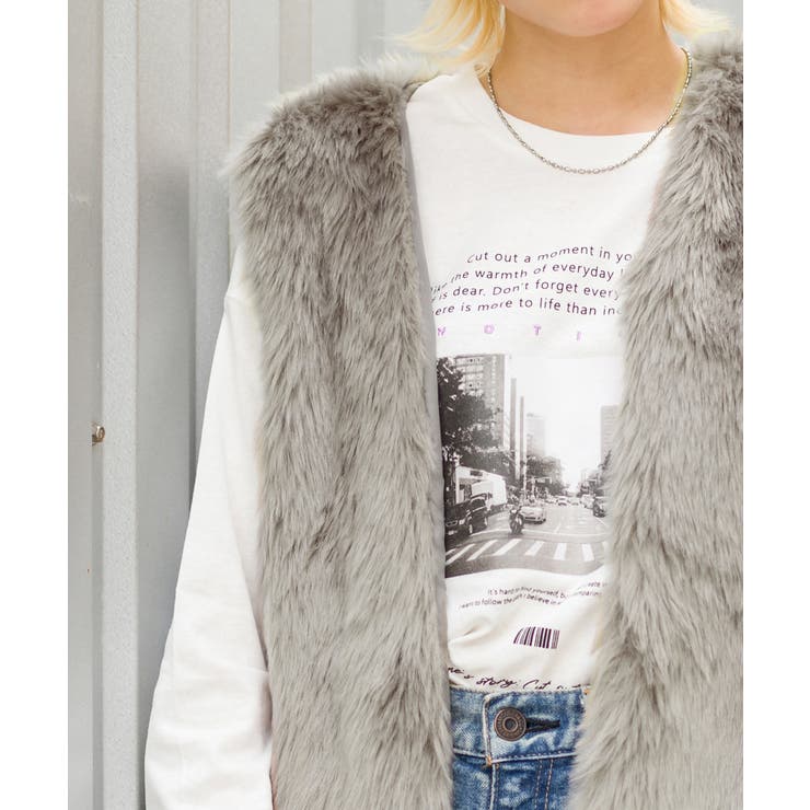 エコファーベスト[品番：SPRW0009318]｜SpRay（スプレイ）のレディース