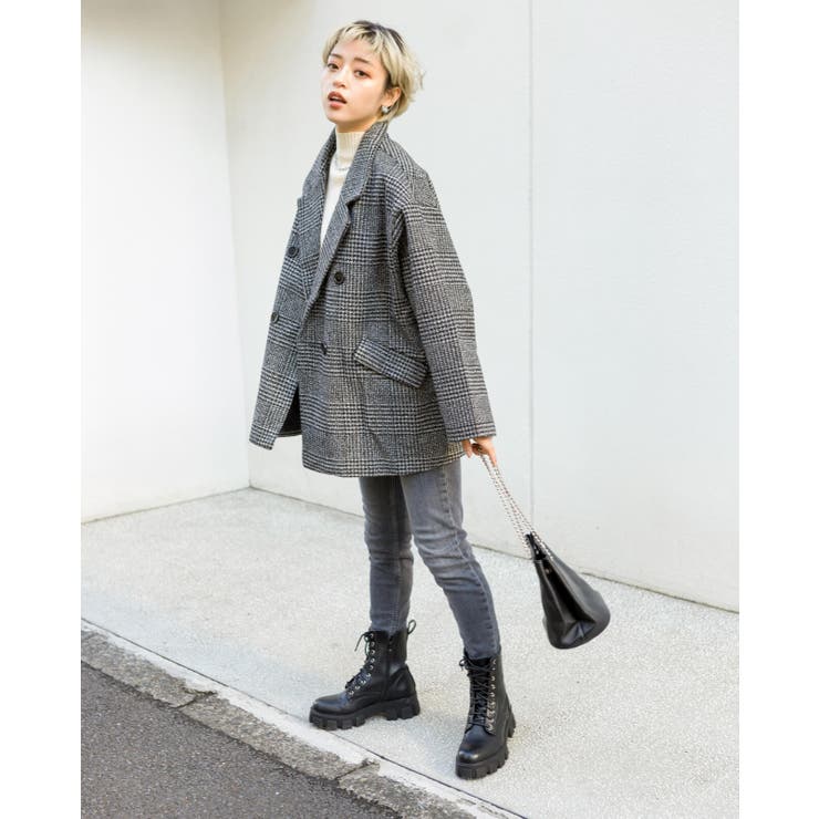 【激安　新品　タグ付き】イザイア　グレンチェック　ジャケット44 タケオキクチ TAKEO KIKUCHI ストレッチ グレンチェック ジャケット