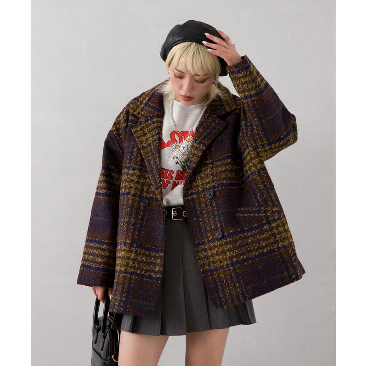 裏キルトエコウールチェックジャケット[品番：SPRW0009458]｜SpRay