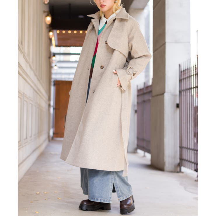 エコウール2WAYスタンドコート[品番：SPRW0009447]｜SpRay（スプレイ