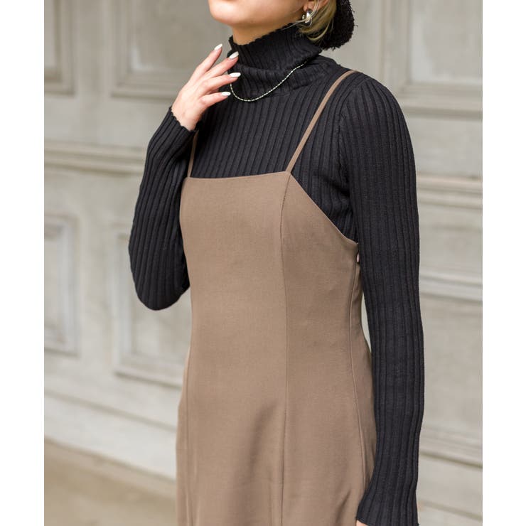 サイドスリットキャミワンピース[品番：SPRW0009499]｜SpRay（スプレイ