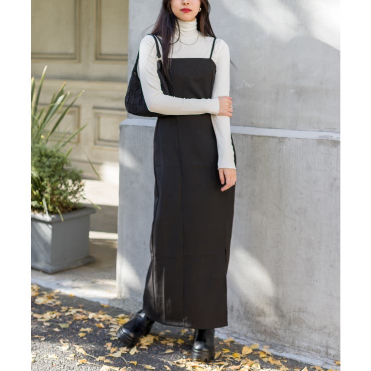 サイドスリットキャミワンピース[品番：SPRW0009499]｜SpRay（スプレイ