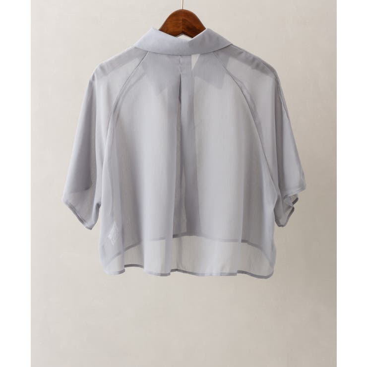 シアークロップドシャツ[品番：SPRW0009765]｜SpRay（スプレイ
