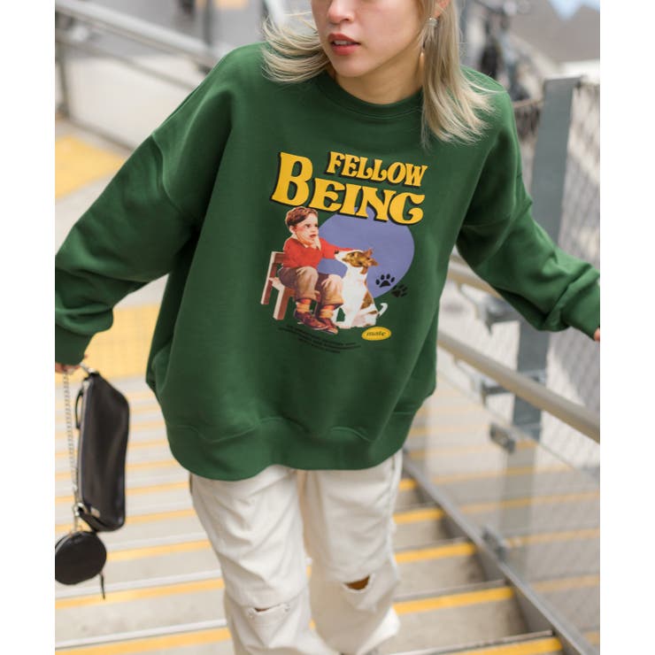 レトロBOYprスウェット[品番：SPRW0009563]｜SpRay（スプレイ