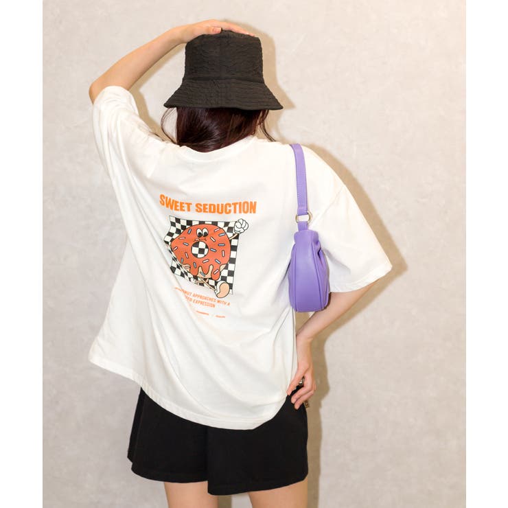 ドーナツキャラビッグTシャツ | SpRay | 詳細画像6 