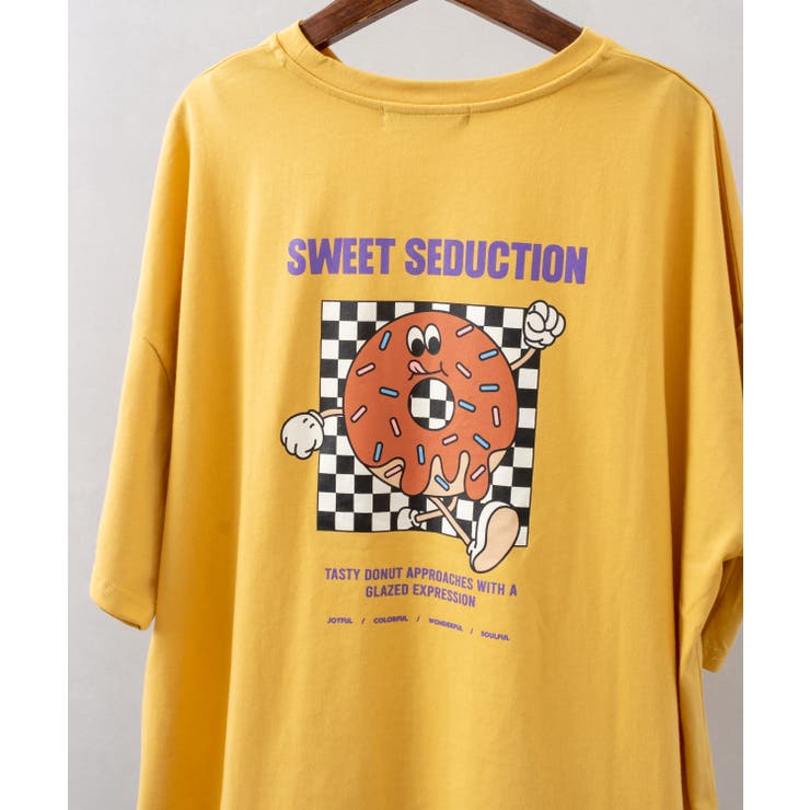 ドーナツキャラビッグTシャツ | SpRay | 詳細画像8 