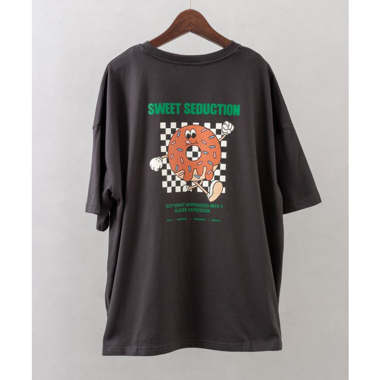 スミクロ | ドーナツキャラビッグTシャツ | SpRay