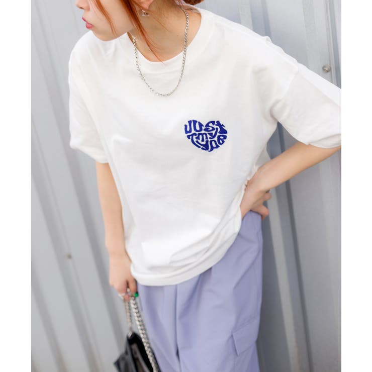 ハートロゴTシャツ[品番：SPRW0009619]｜SpRay（スプレイ）の