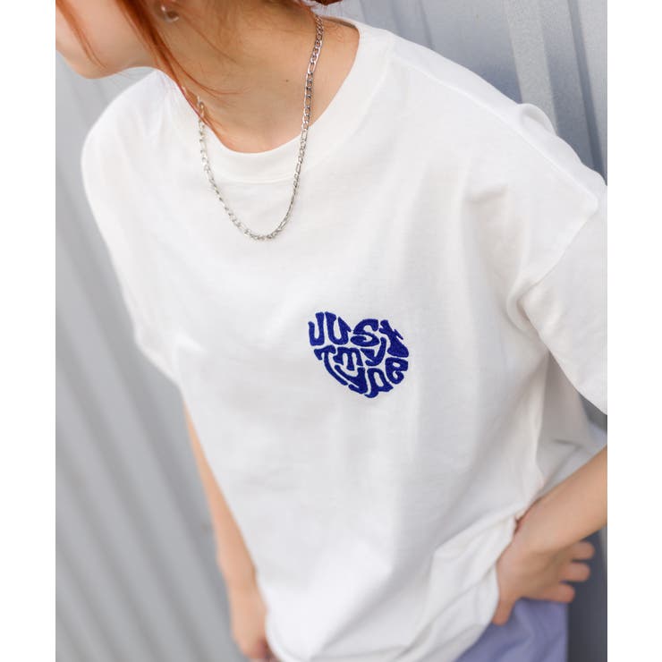 ハートロゴTシャツ[品番：SPRW0009619]｜SpRay（スプレイ）の