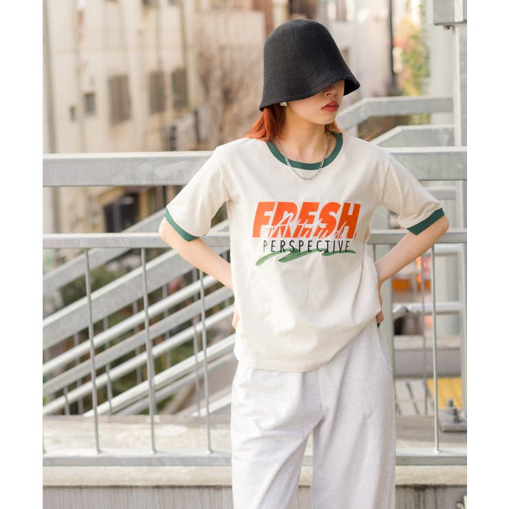 ロゴリンガーTシャツ[品番：SPRW0009618]｜SpRay（スプレイ