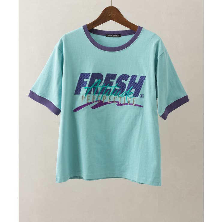 ロゴリンガーTシャツ[品番：SPRW0009618]｜SpRay（スプレイ