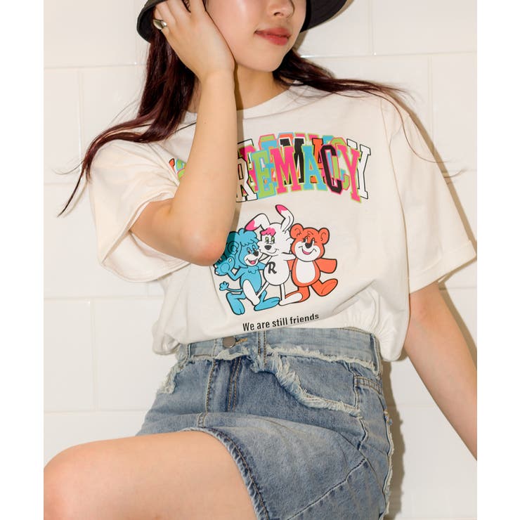 アニマルクロップドTシャツ | SpRay | 詳細画像10 