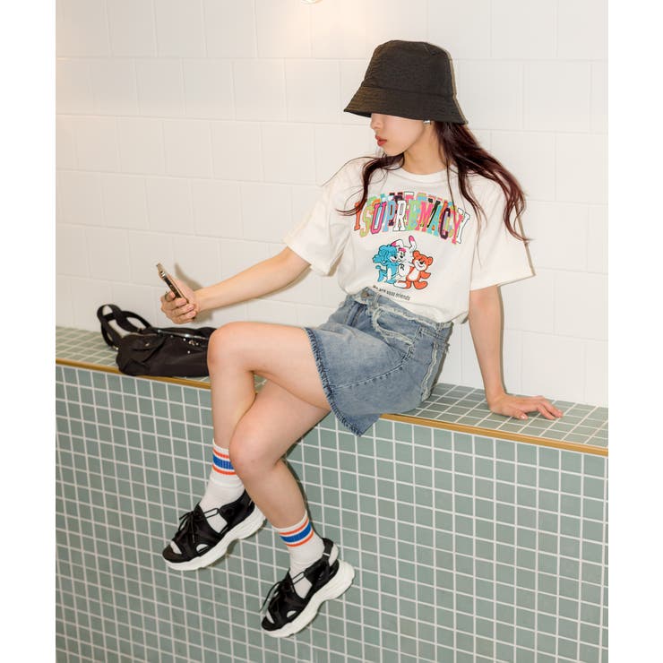 アニマルクロップドTシャツ | SpRay | 詳細画像5 