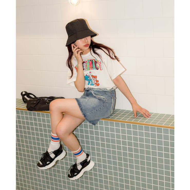 アニマルクロップドTシャツ | SpRay | 詳細画像6 