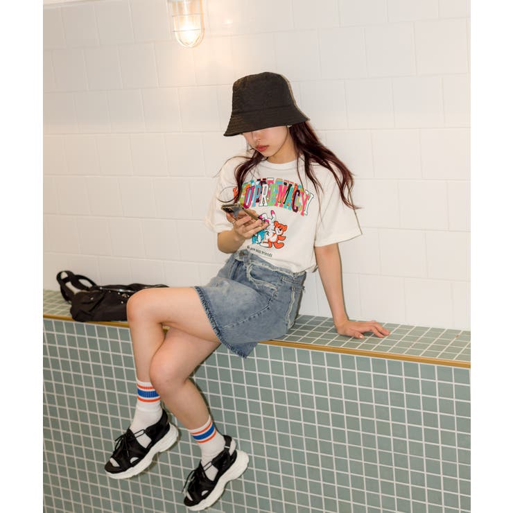 アニマルクロップドTシャツ | SpRay | 詳細画像7 