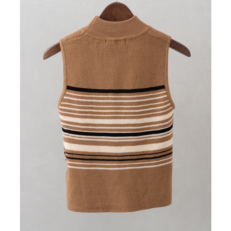 マルチボーダーハイネックタンク | SpRay | 詳細画像8 