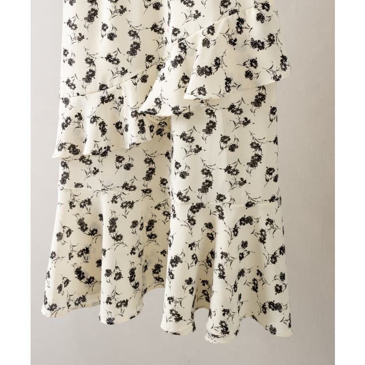 花柄フリルロングスカート | SpRay | 詳細画像11 