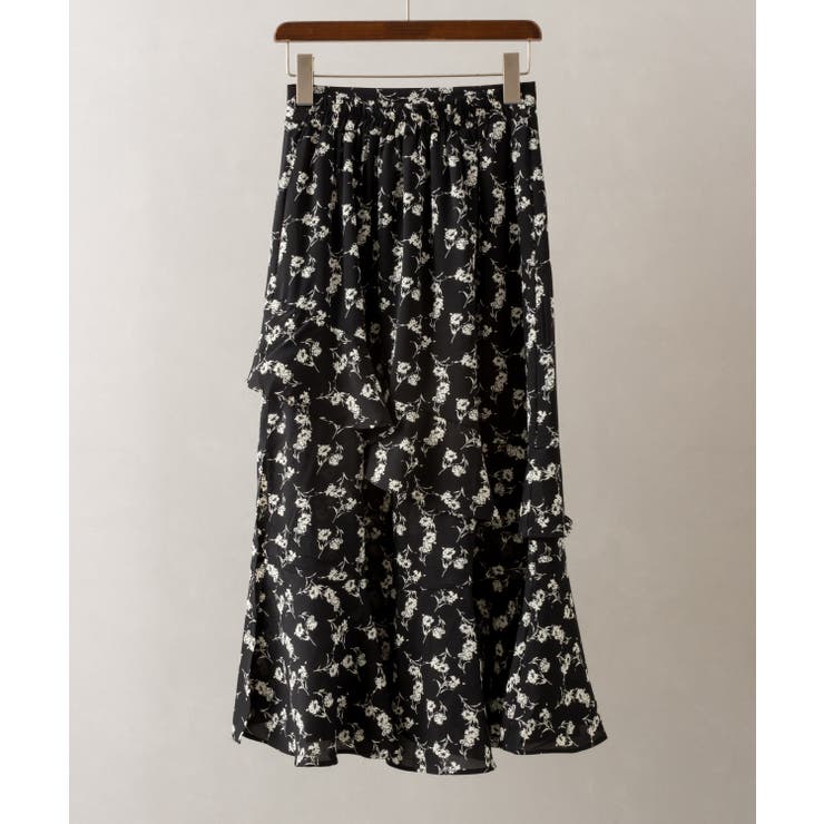 花柄フリルロングスカート | SpRay | 詳細画像9 