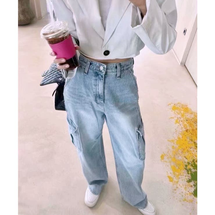デニムカーゴパンツ[品番：SPRW0009514]｜SpRay（スプレイ）の