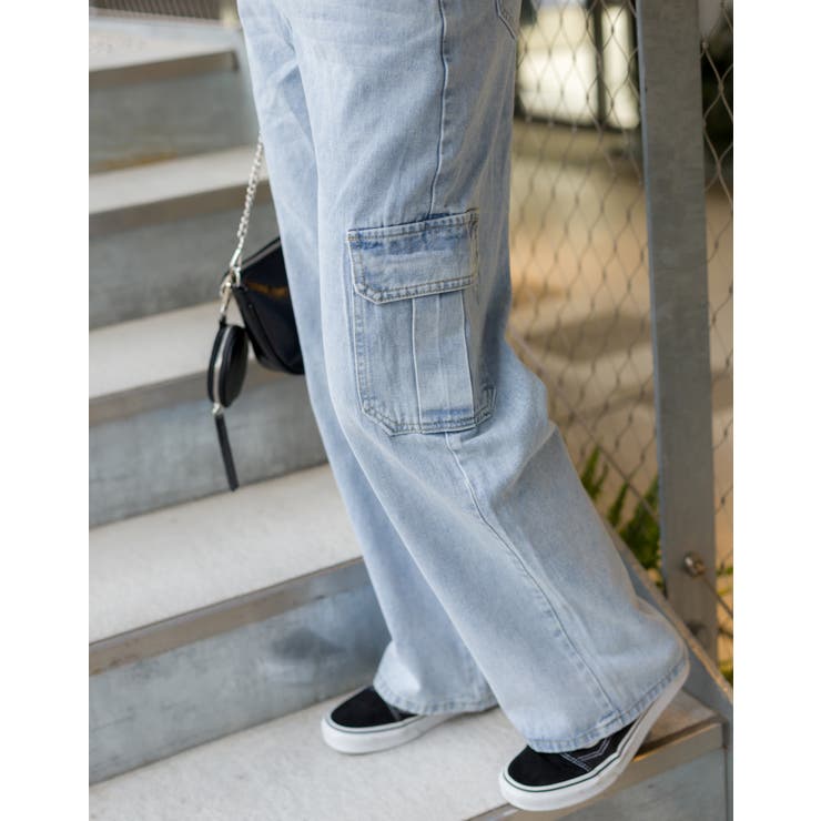 デニムカーゴパンツ[品番：SPRW0009514]｜SpRay（スプレイ）の