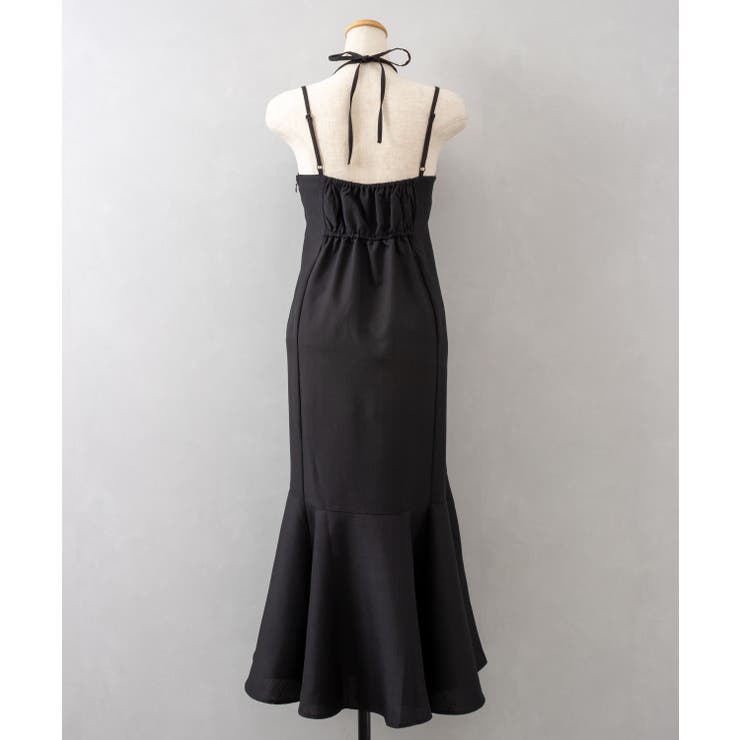 紐取り外し可能】マーメイドキャミワンピース 3サイズ展開XS-M