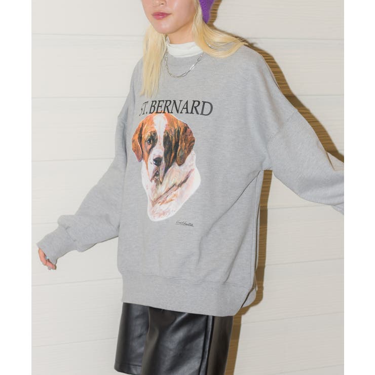 GIVENCHY 犬アートプリント スウェット GIVENCHY 犬アートプリント スウェット