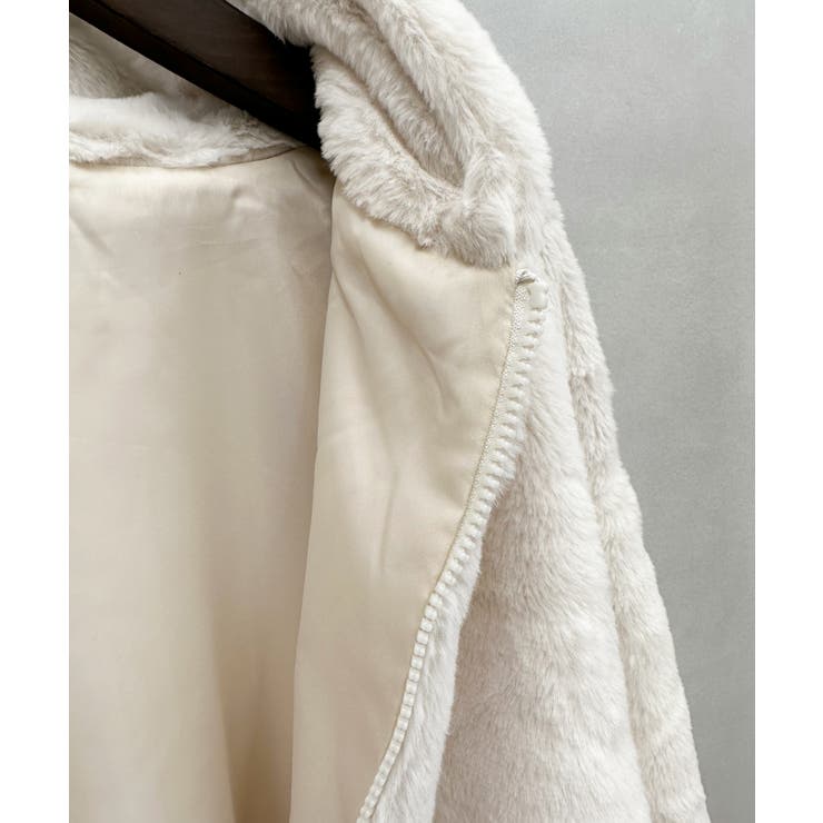 エコファーフードジャケット[品番：SPRW0009896]｜SpRay（スプレイ）の