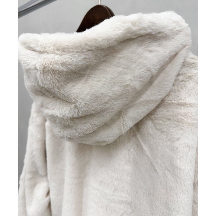 エコファーフードジャケット[品番：SPRW0009896]｜SpRay（スプレイ）の