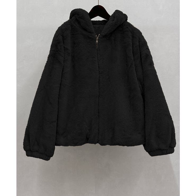 エコファーフードジャケット[品番：SPRW0009896]｜SpRay（スプレイ）の