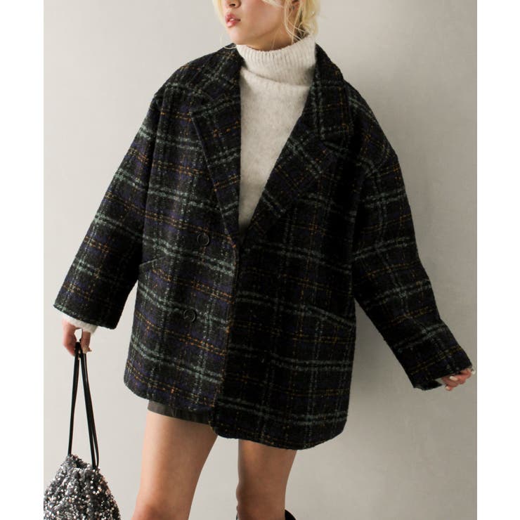 裏キルトエコウールチェックジャケット[品番：SPRW0009963]｜SpRay