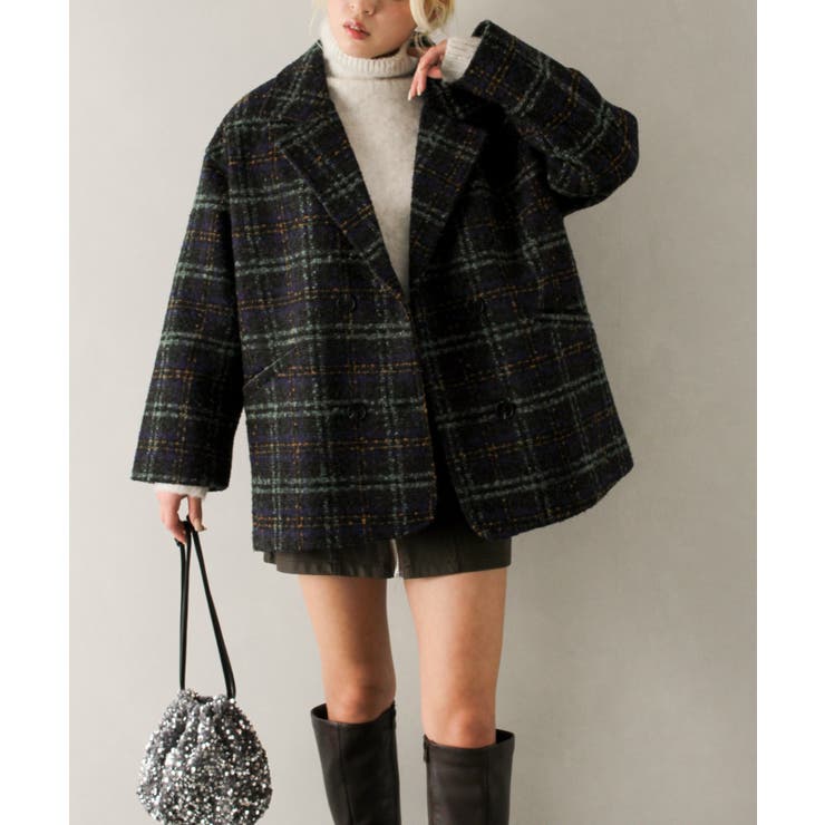 裏キルトエコウールチェックジャケット[品番：SPRW0009963]｜SpRay