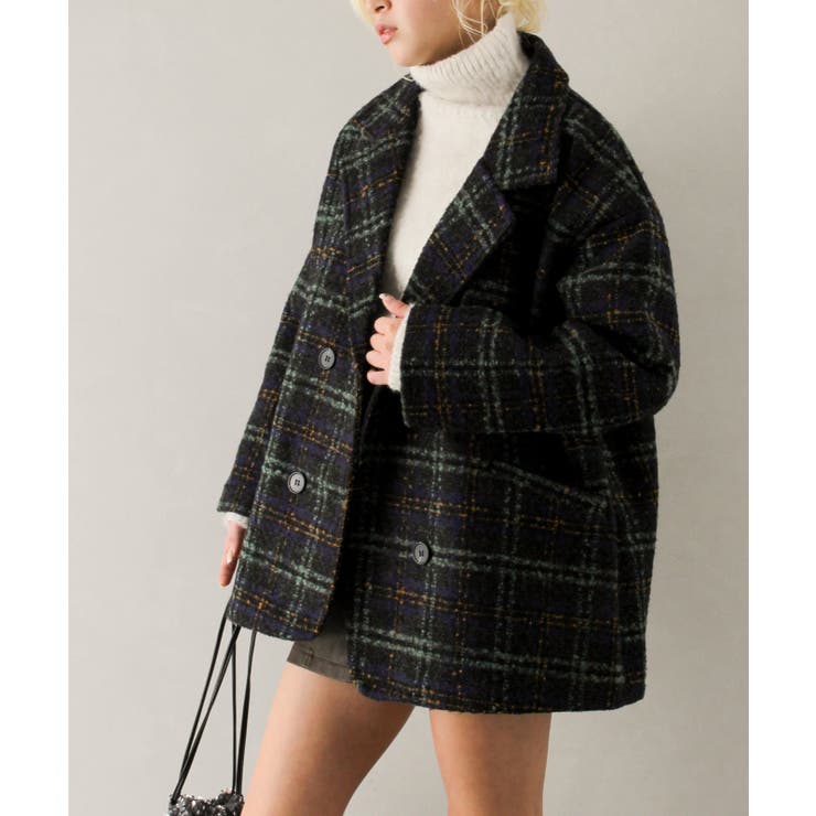 裏キルトエコウールチェックジャケット[品番：SPRW0009963]｜SpRay