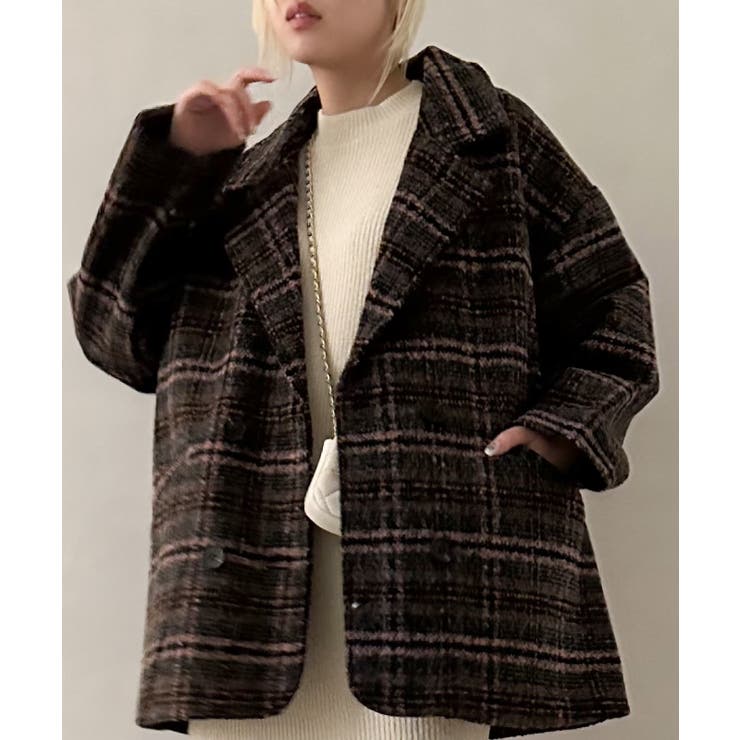 裏キルトエコウールチェックジャケット[品番：SPRW0009963]｜SpRay