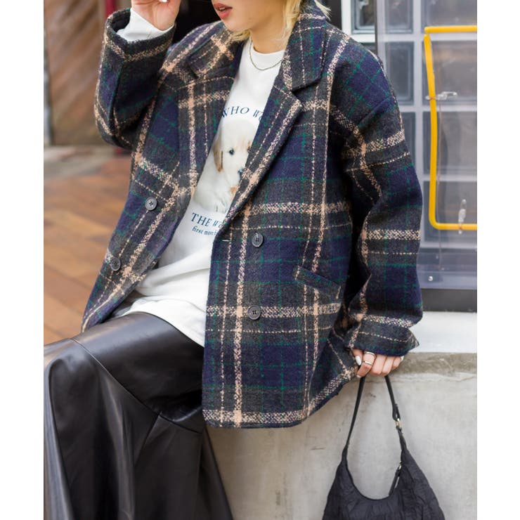 裏キルトエコウールチェックジャケット[品番：SPRW0009933]｜SpRay