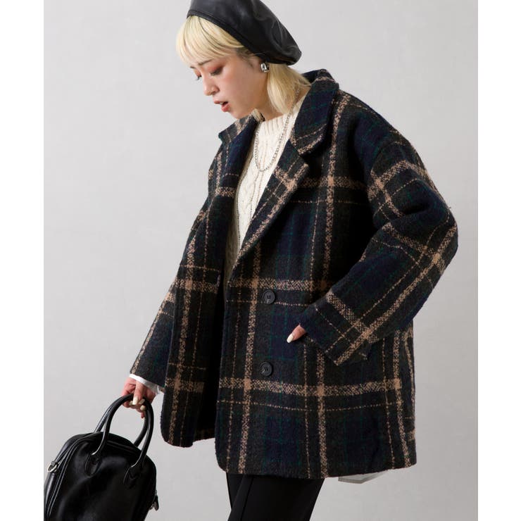 裏キルトエコウールチェックジャケット[品番：SPRW0009933]｜SpRay