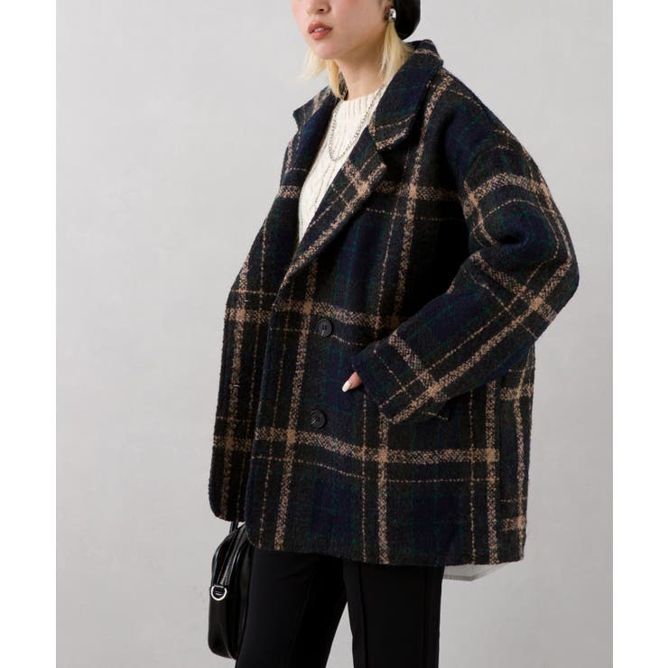 裏キルトエコウールチェックジャケット[品番：SPRW0009933]｜SpRay