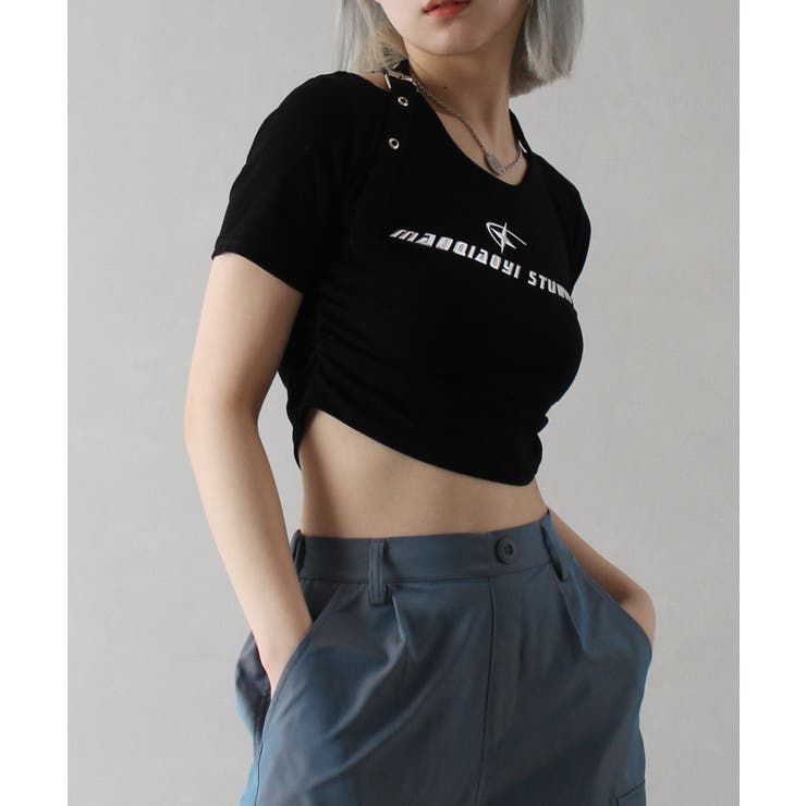tシャツ メタリックロゴ Tシャツ レディース 138576_e002.jpg?v=1753250505&