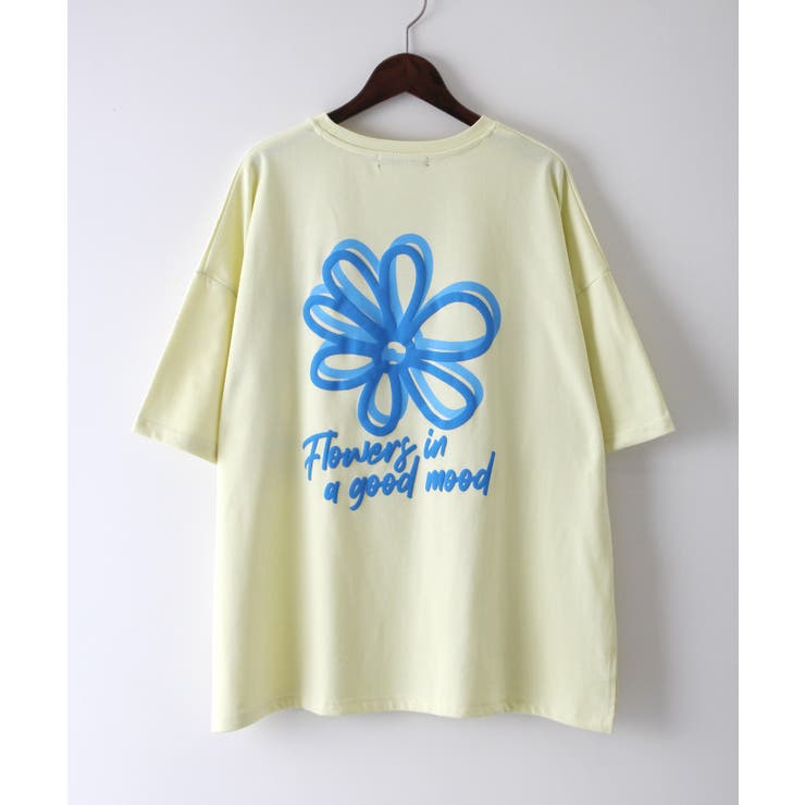 ＦＬＯＷＥＲロゴ Ｔシャツ[品番：SPRW0010094]｜SpRay（スプレイ）のレディースファッション通販｜SHOPLIST（ショップリスト）